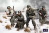 Master Box 35254 German Infantry. Bastogne, 1944, WWII era 1/35